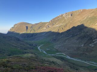 L’Alta Valle Ellero al ritorno.