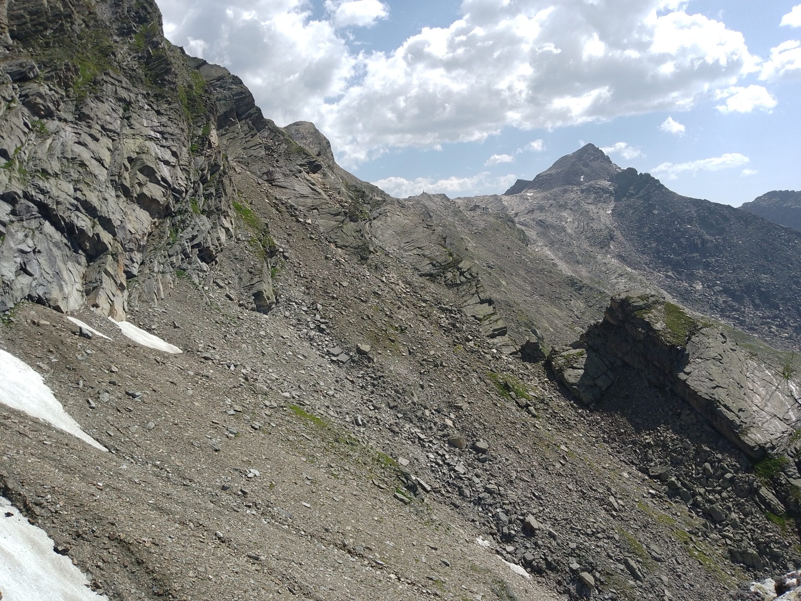 Bianco (Pizzo) da Pecetto per la Capanna Zamboni e il canalone Chiovenda -  Alpinismo